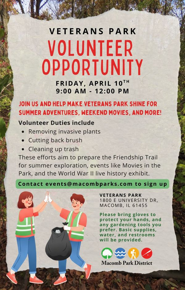 Veterans Volunteer Spring 26